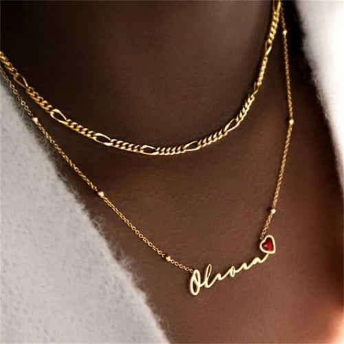Personalized Stainless Steel Necklace for Women - Wear Your Name, Wear Your Story