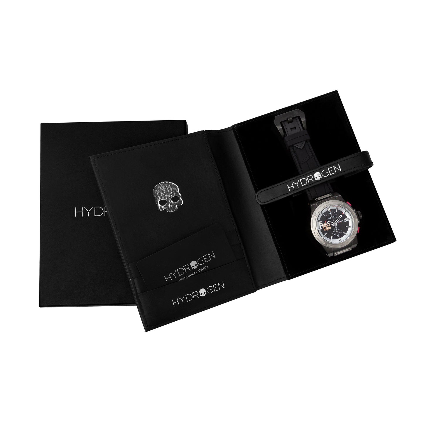 Otto Chrono, Black & Steel Sports Chronograph - Where Performance Meets Modern Elegance