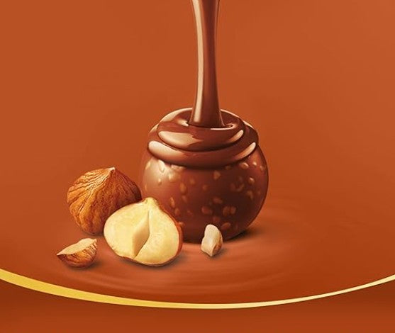 Lindt LINDOR Hazelnut Milk Chocolate Balls - 137g Bag