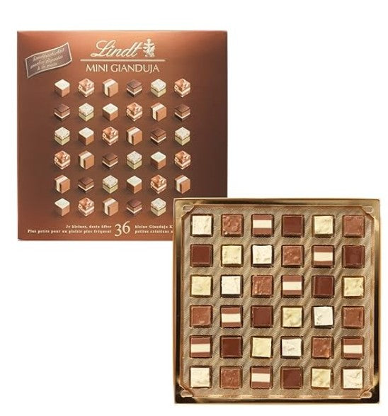 Lindt Nougat Mini-Schokoladenpralinen - 165g Geschenkbox