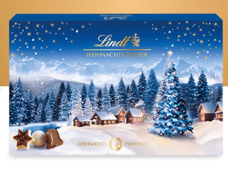 Swarovski Idyllia Blumenarmband – Geschenk für Oma – mit herzförmiger Acrylverzierung und Lindt Pralinen