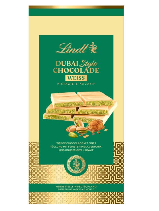 Lindt Dubai Style Weiße Schokolade 150g