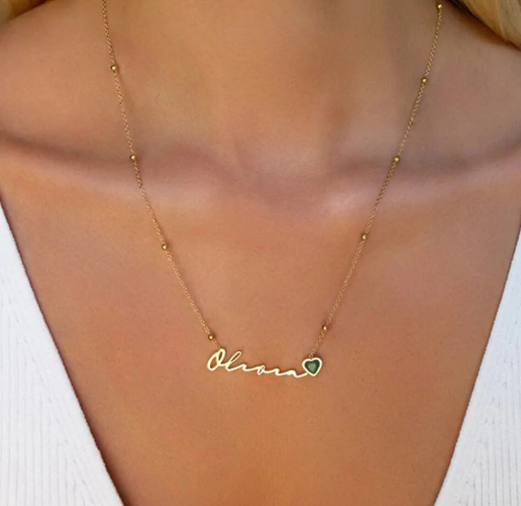 Personalized Stainless Steel Necklace for Women - Wear Your Name, Wear Your Story