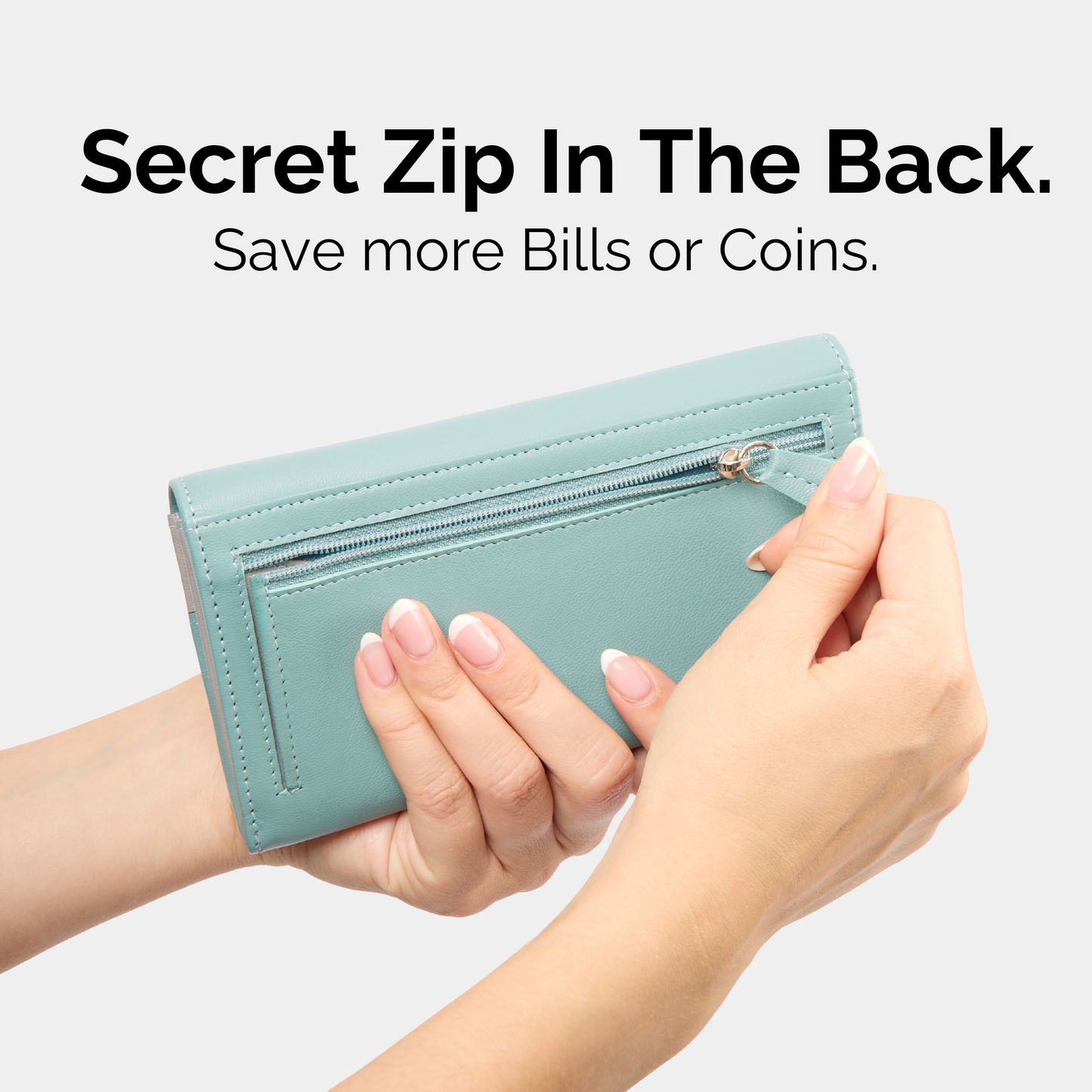 Women’s Leather Wallet – Jasmine Model by IULIUS