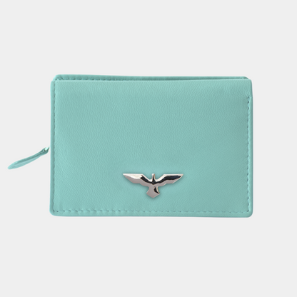 Elegant Navy Green Leather Wallet – Sophistication Meets Smart Organization