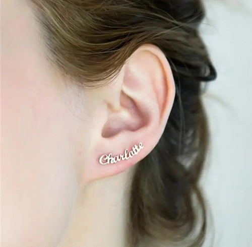 Personalised Elegant Women’s Earring - Timeless Beauty