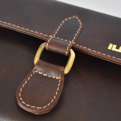 Mini Vintage Genuine Leather Handbag – Retro Style