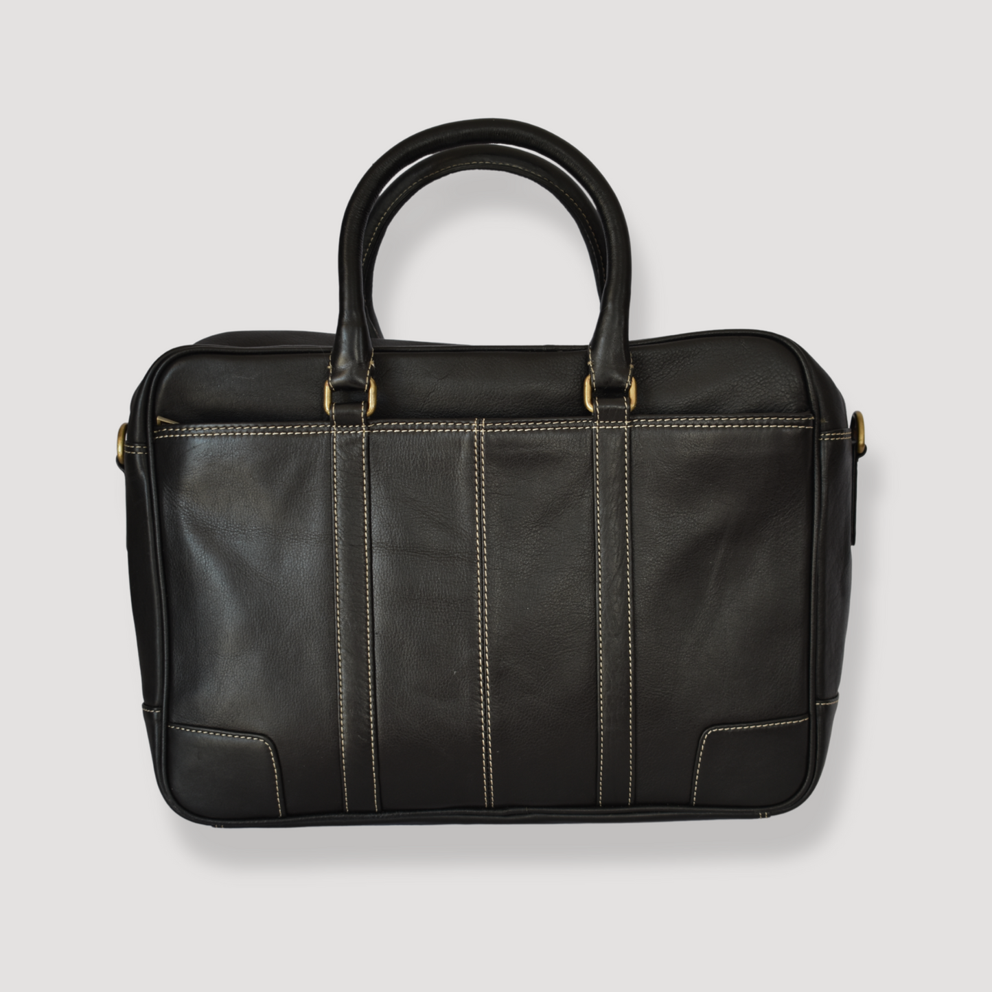 Genuine Leather Briefcase – Classic Style with Modern Functionality