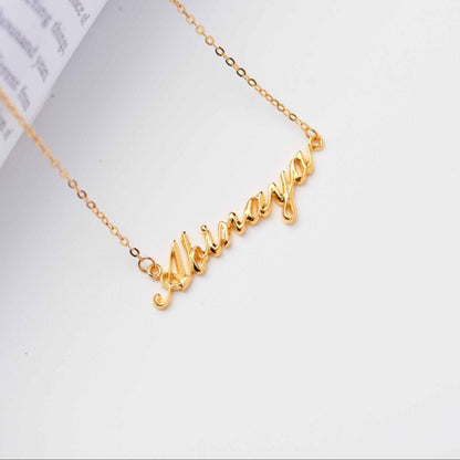 Personalisierte handgefertigte Namenskette – So einzigartig wie Sie