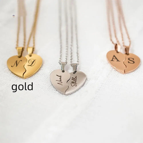 Personalized Splicing Love Necklace - A Modern Symbol of Connection