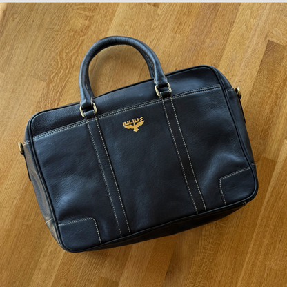 Genuine Leather Briefcase – Classic Style with Modern Functionality