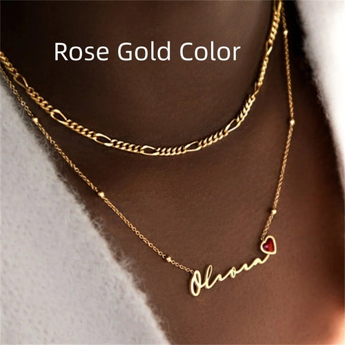 Personalized Stainless Steel Necklace for Women - Wear Your Name, Wear Your Story