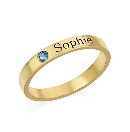 Personalized Couple Name Ring - Forever & Always