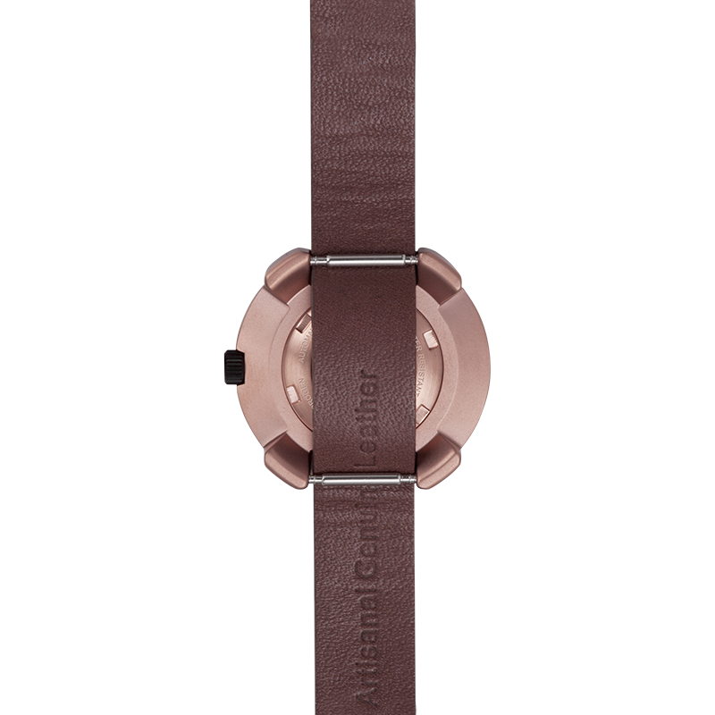 Vista Roségold-Uhr – Elegantes Design mit handwerklichem Touch