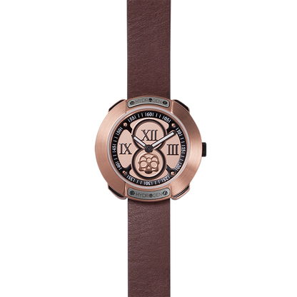 Vista Roségold-Uhr – Elegantes Design mit handwerklichem Touch