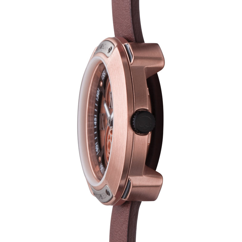Vista Roségold-Uhr – Elegantes Design mit handwerklichem Touch