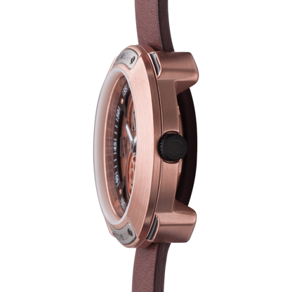 Vista Roségold-Uhr – Elegantes Design mit handwerklichem Touch