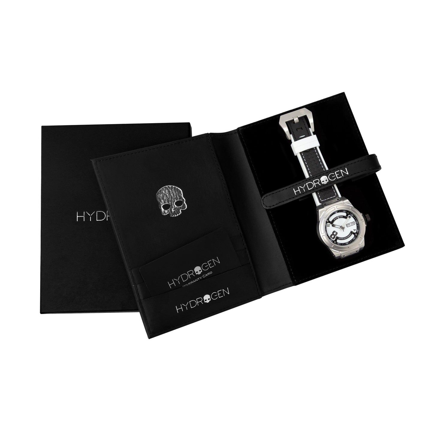 Otto White Silver - Precision Meets Classic Contrast