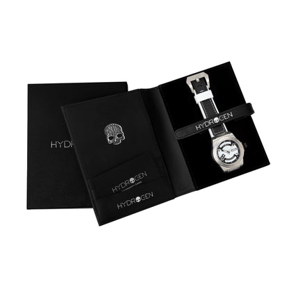 Otto White Silver - Precision Meets Classic Contrast