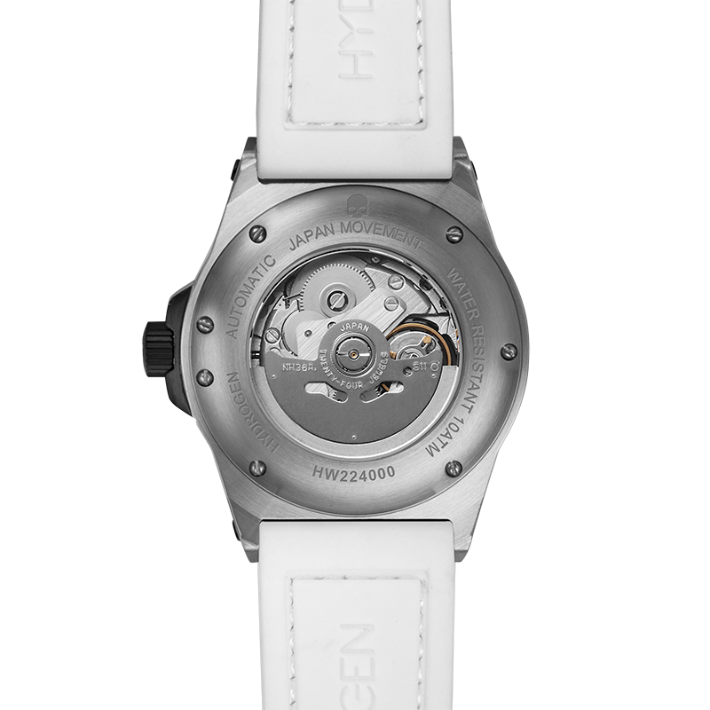 Otto White Silver - Precision Meets Classic Contrast