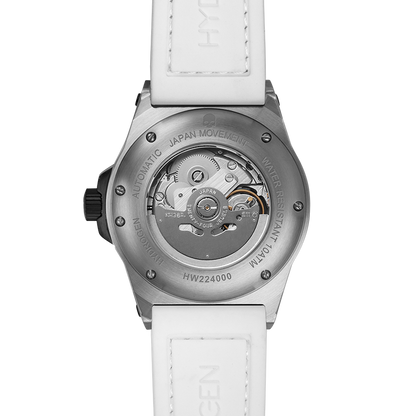 Otto White Silver - Precision Meets Classic Contrast
