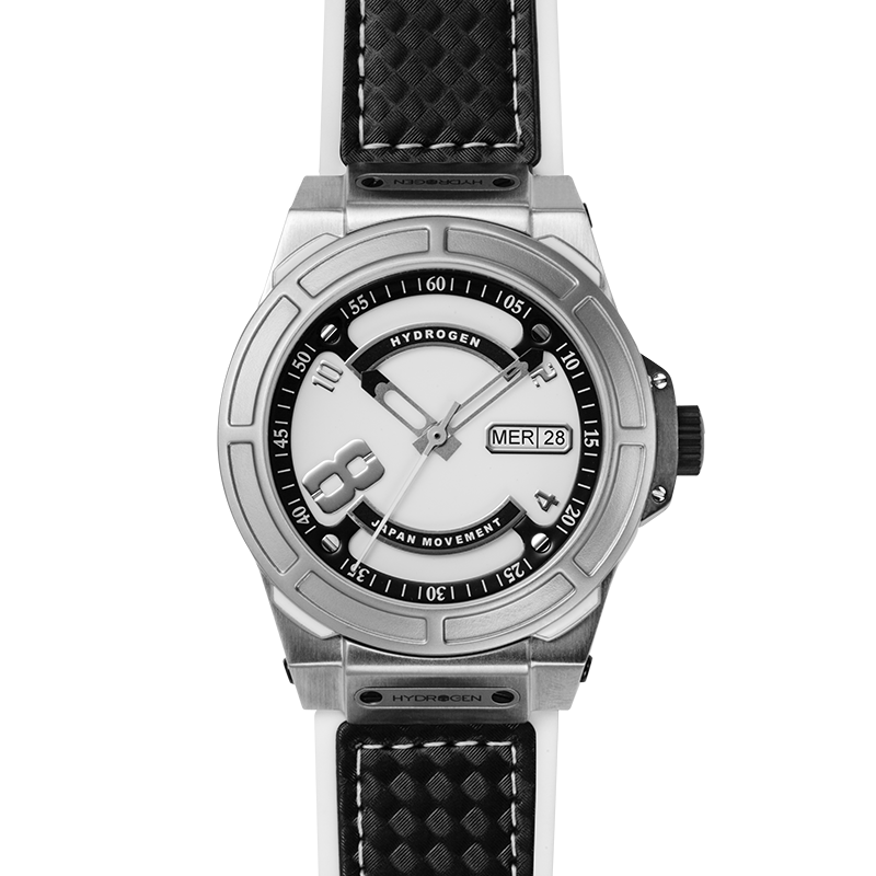 Otto White Silver - Precision Meets Classic Contrast
