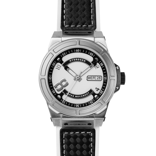 Otto White Silver - Precision Meets Classic Contrast
