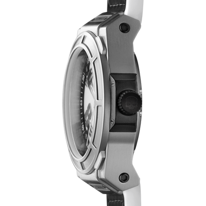 Otto White Silver - Precision Meets Classic Contrast
