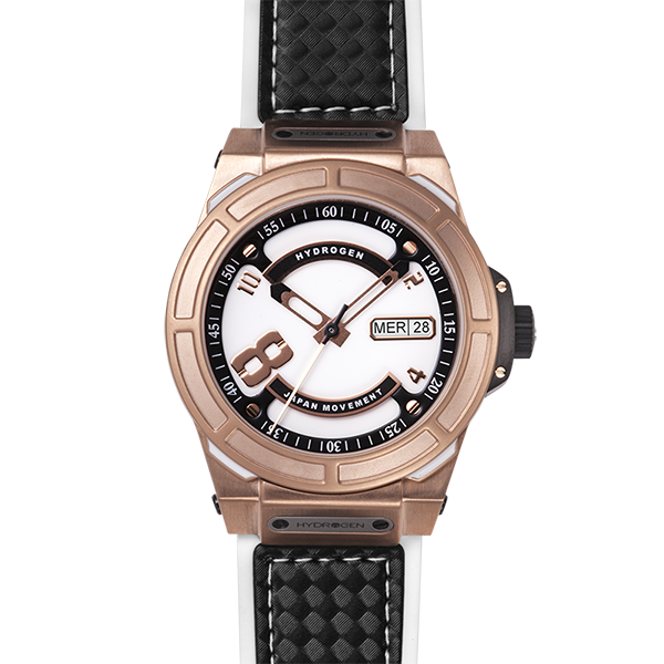 Otto White Rose Gold - Timeless Elegance Meets Bold Design
