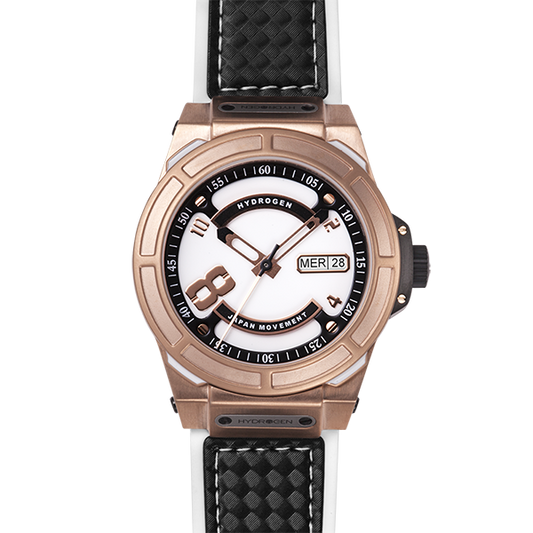 Otto White Rose Gold - Timeless Elegance Meets Bold Design