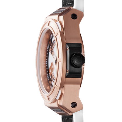 Otto White Rose Gold - Timeless Elegance Meets Bold Design