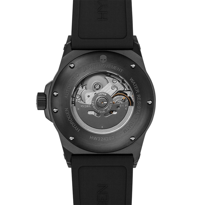 Sportivo Black Automatic Watch — All Black. All Power.
