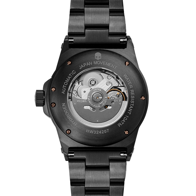 Sportivo Black Gold Bracelet - Precision Meets High-Octane Style