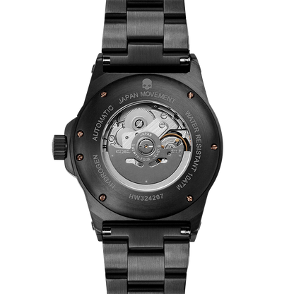 Sportivo Black Gold Bracelet - Precision Meets High-Octane Style