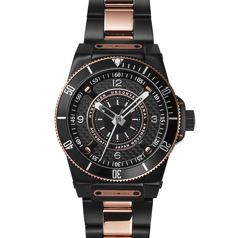 Sportivo Black Gold Bracelet - Precision Meets High-Octane Style