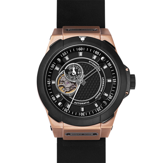 Vento Black Rose Gold Leather - Luxury Meets Adventure