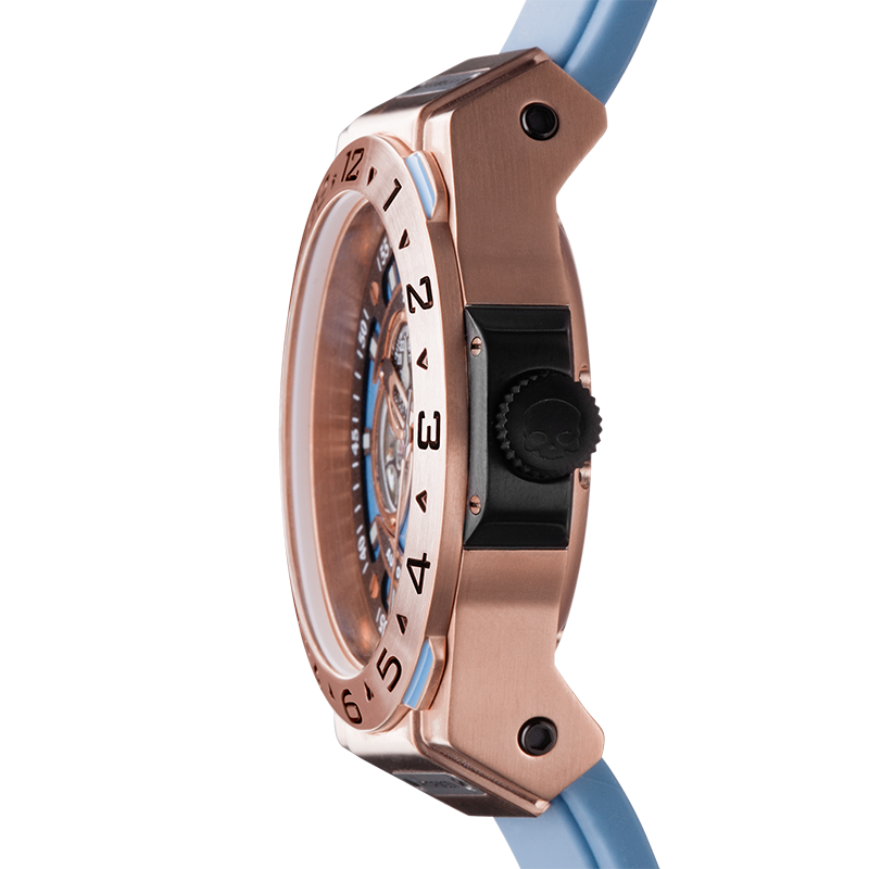 Vento Rose Gold Light Blue -  Where Function Meets Fashion