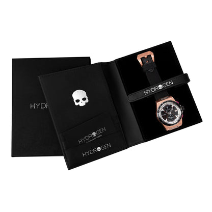 Otto Chrono Black Rose Gold -  Bold Design Meets Sporty Elegance