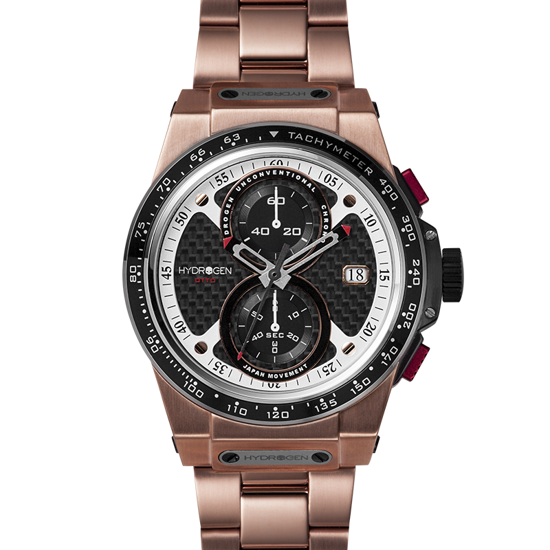 Otto Chrono Rose Gold — Bold Precision with Luxe Appeal