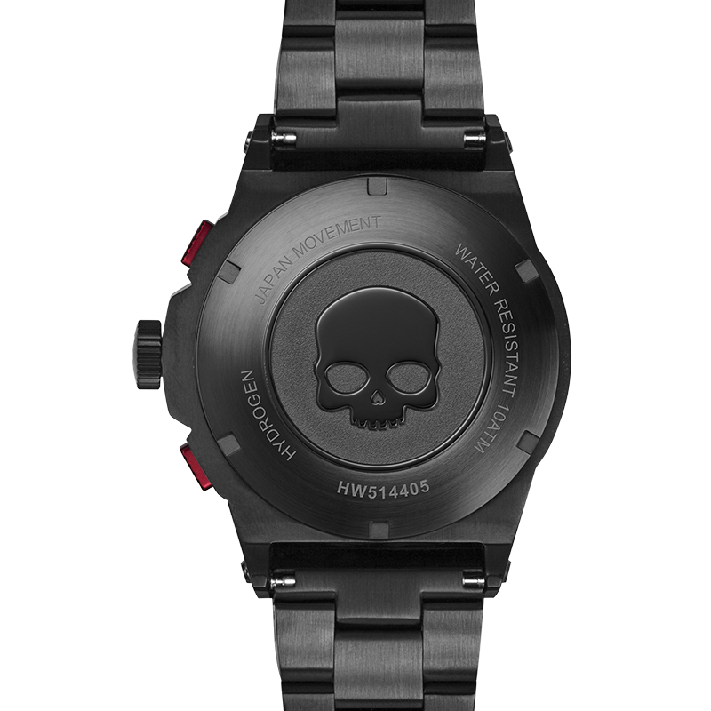 Otto Chrono All Black Bracelet - Bold. Edgy. Unstoppable.