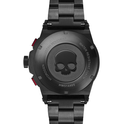 Otto Chrono All Black Bracelet - Bold. Edgy. Unstoppable.