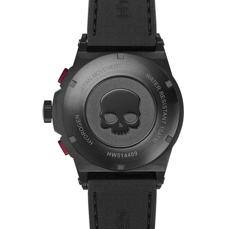 Otto Chrono, Black & Steel Sports Chronograph - Where Performance Meets Modern Elegance