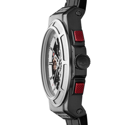 Otto Chrono, Black & Steel Sports Chronograph - Where Performance Meets Modern Elegance