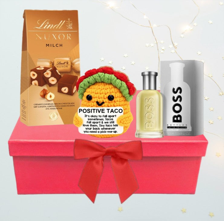 Positive Vibes & Luxury - Premade Gift Box For Him