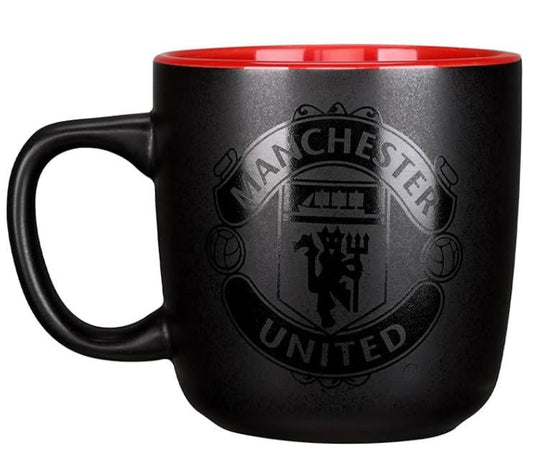 FOCO Officially Licensed Manchester United FC Football Mug - Ceramic Matte Finish 11 fl. oz.