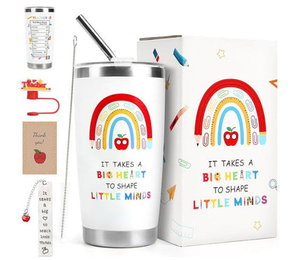 Teacher Appreciation Gift Set - Thank You Gifts for Teachers with Tumbler