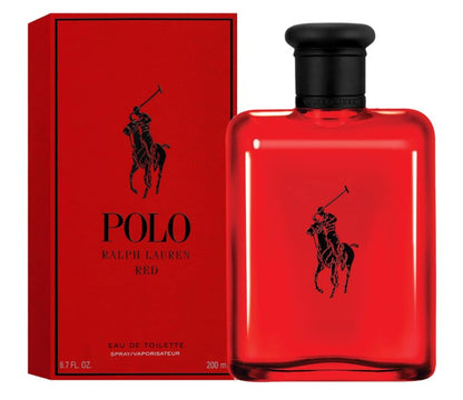 Polo Red For Men By Ralph Lauren Eau De Toilette Spray 4.2 oz