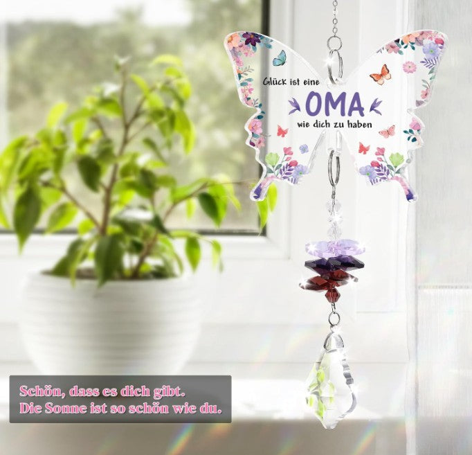 Geschenk von Oma: Kristall-Sonnenfänger