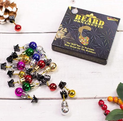 Weihnachtsmann-Bart-Geschenkbox – Weihnachtsschmuck, Rituals Bartöl, Weihnachtsmannmütze &amp; Lindt Schokolade