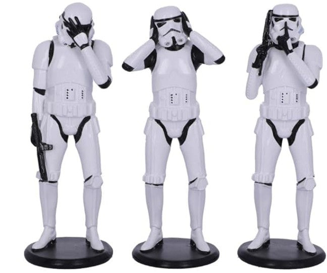 Star Wars Geschenkbox – Lindt Schokolade, Stormtrooper-Sammelfiguren &amp; Lichtschwertbecher
